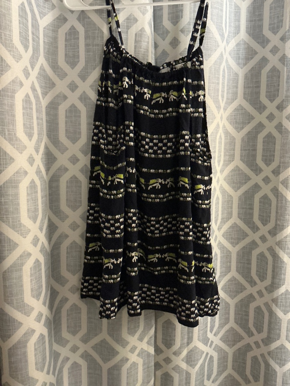Sleeveless summer print tank top xl